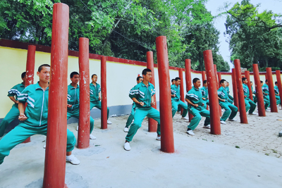 训练场一角